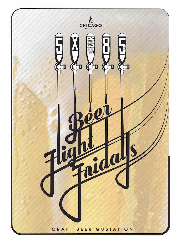 Beer Flight Friday • Páteční plán je jasný - pět piv jen za 99 Kč!

Craft beer degustace 5 x 0,125l

Ochutnej točené pivo z nabídky malých místních pivovarů
